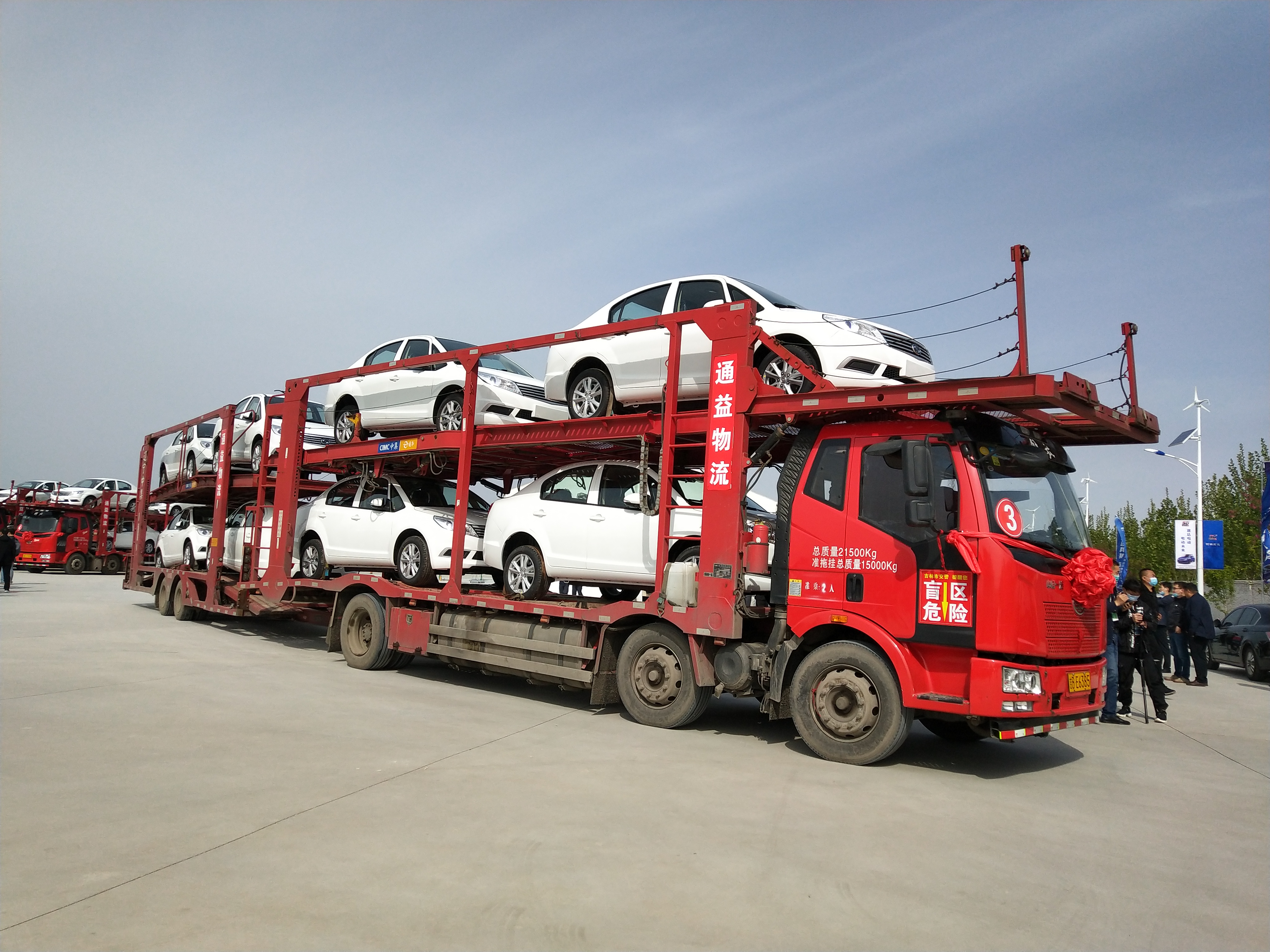 出口德国市场的速达电动轿车已发车