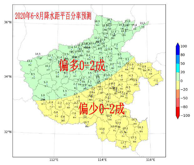 台风■今年6月到8月主汛期，河南哪里下雨多?