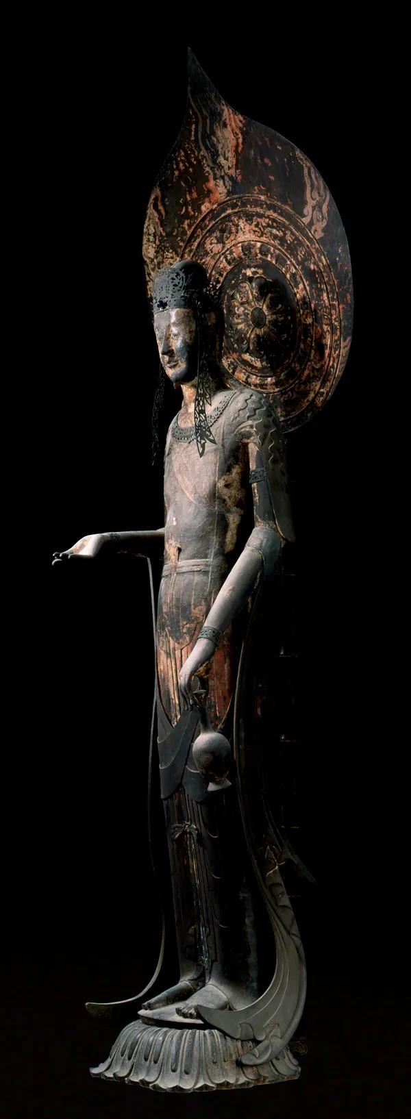 与敦煌齐名的法隆寺金堂壁画遗憾中止展出,日本"最美观音"惊鸿一日