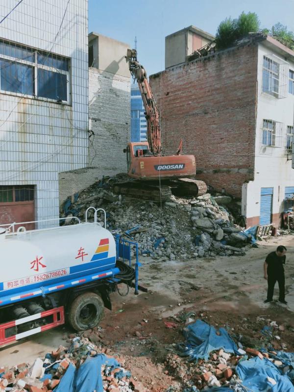 房屋征收|仲景街道顺利拆除广场北项目2户已征收房屋