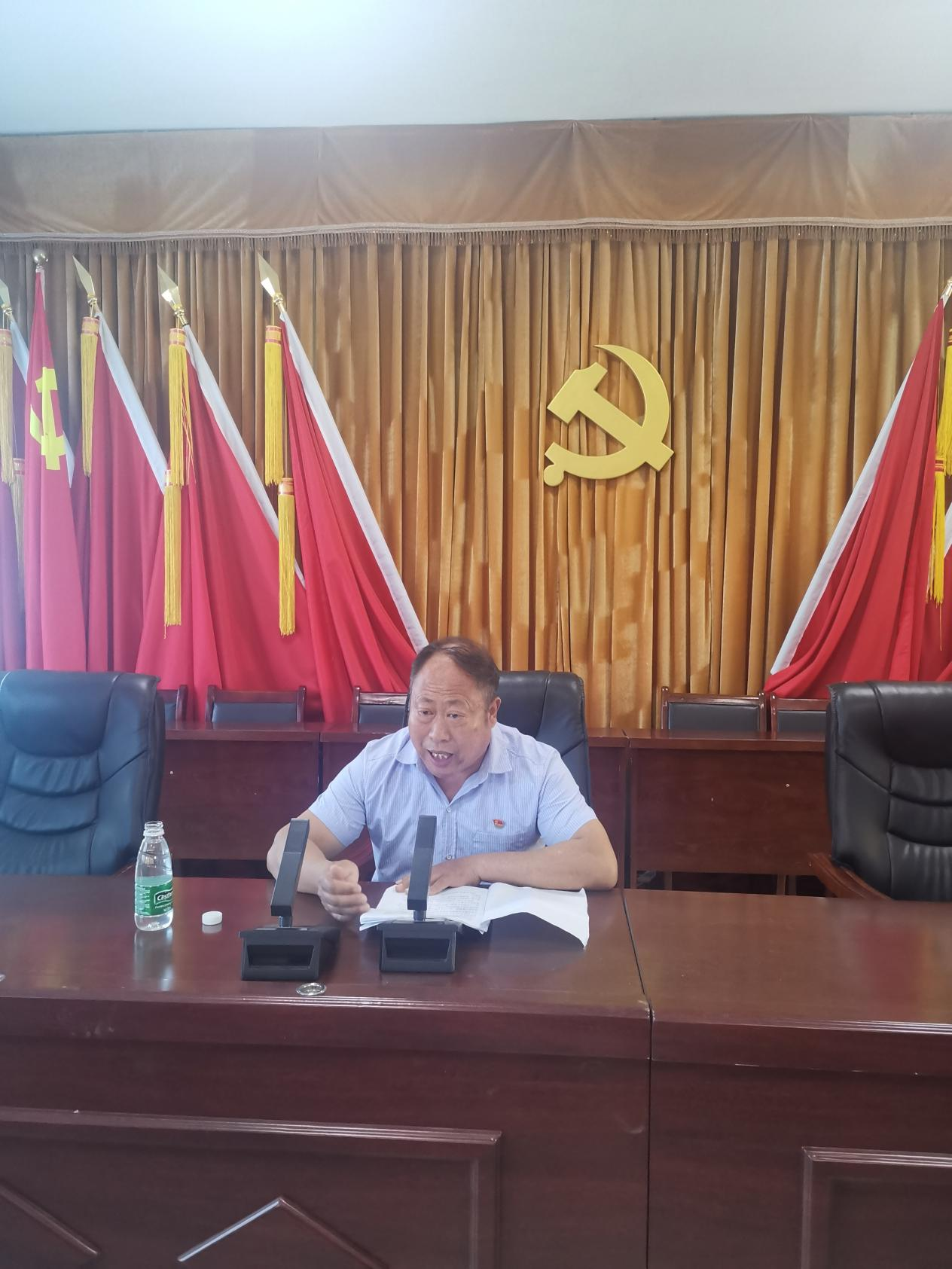 学党史践初心杞县竹林乡开展党史学习教育