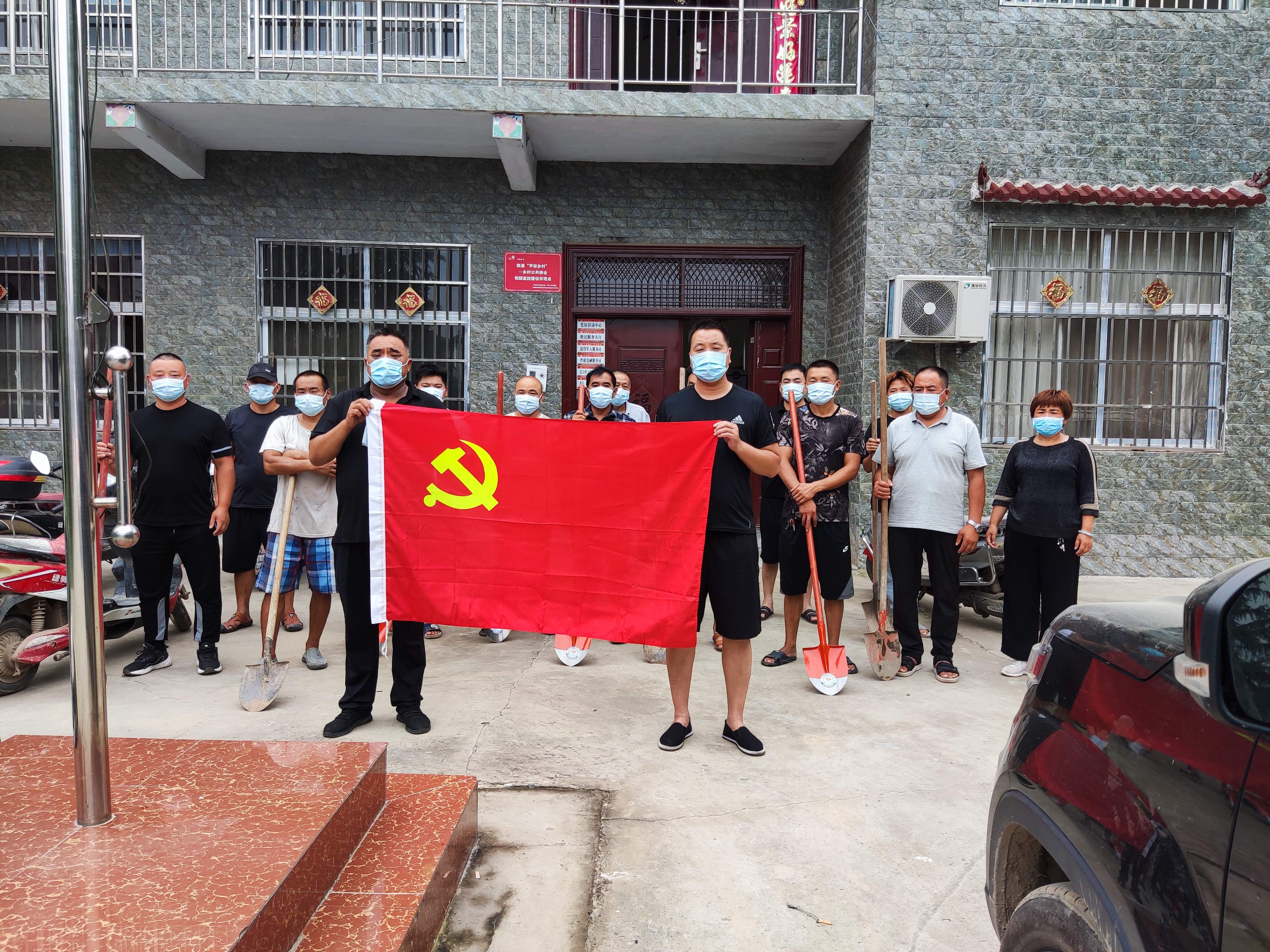 杞县竹林乡召开防汛救灾专题会议