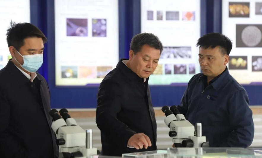 兰考县领导徐颖泽,翟世胜,李怀彬,县委办,发投公司,商务局相关人员