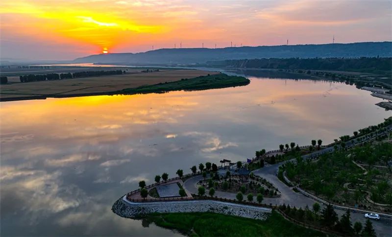 三门峡灵宝市生态黄河美如画