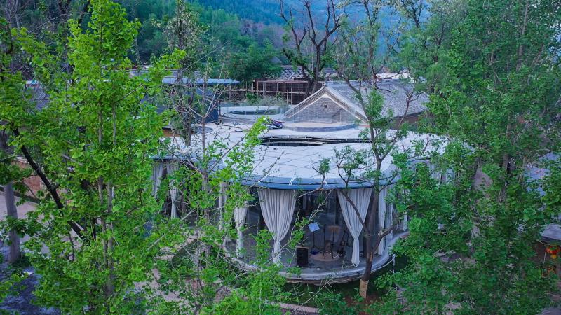 修武县大南坡村跑出美学引领乡村振兴加速度