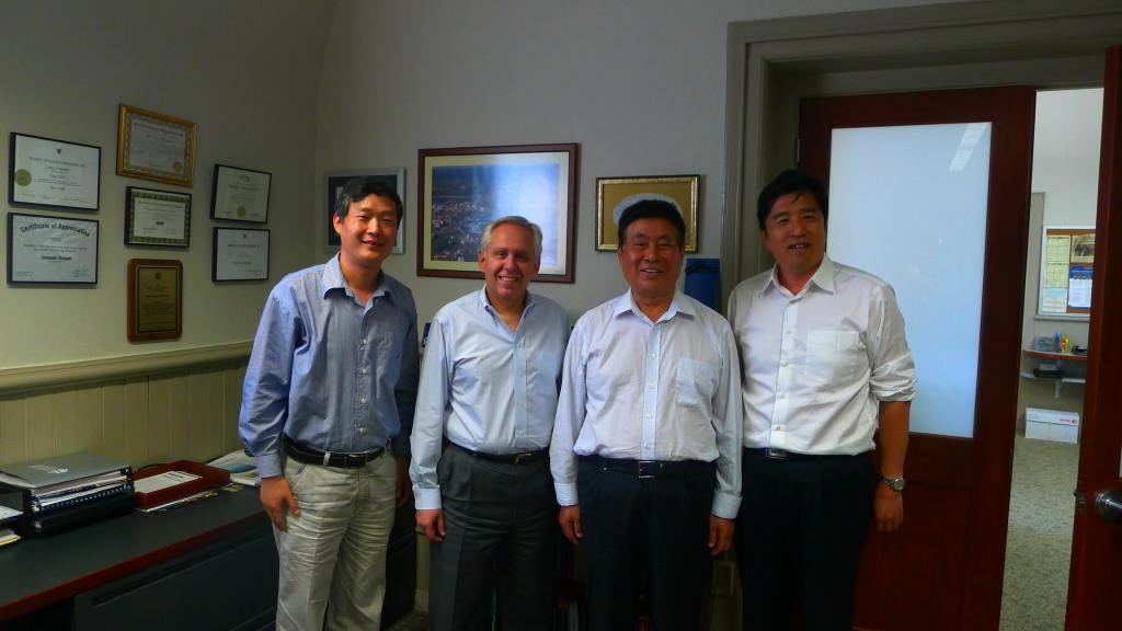 赴美国斯蒂文技术学院参观学习