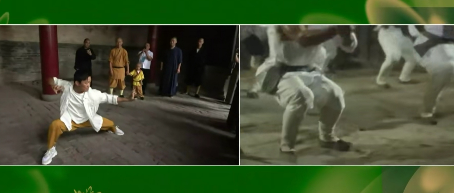 王宝强|王宝强重回少林寺，刘昊然隔空喊话：跟师兄弟切磋切磋