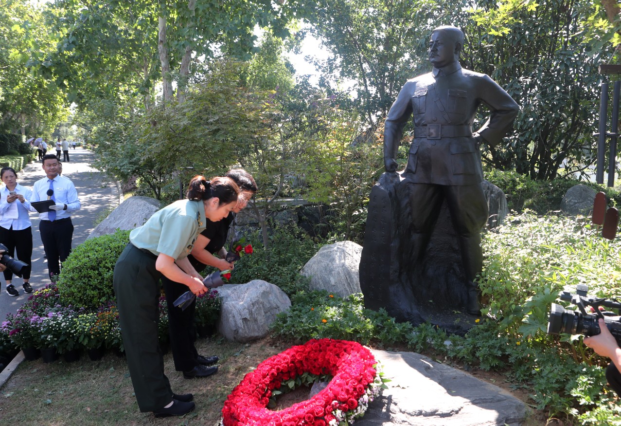 吉鸿昌|抗日民族英雄吉鸿昌将军纪念像落成揭幕