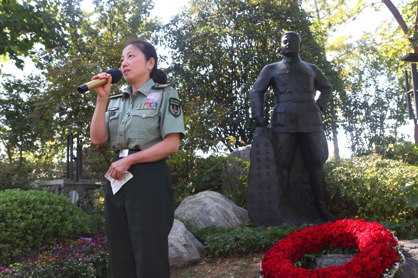 吉鸿昌|抗日民族英雄吉鸿昌将军纪念像落成揭幕