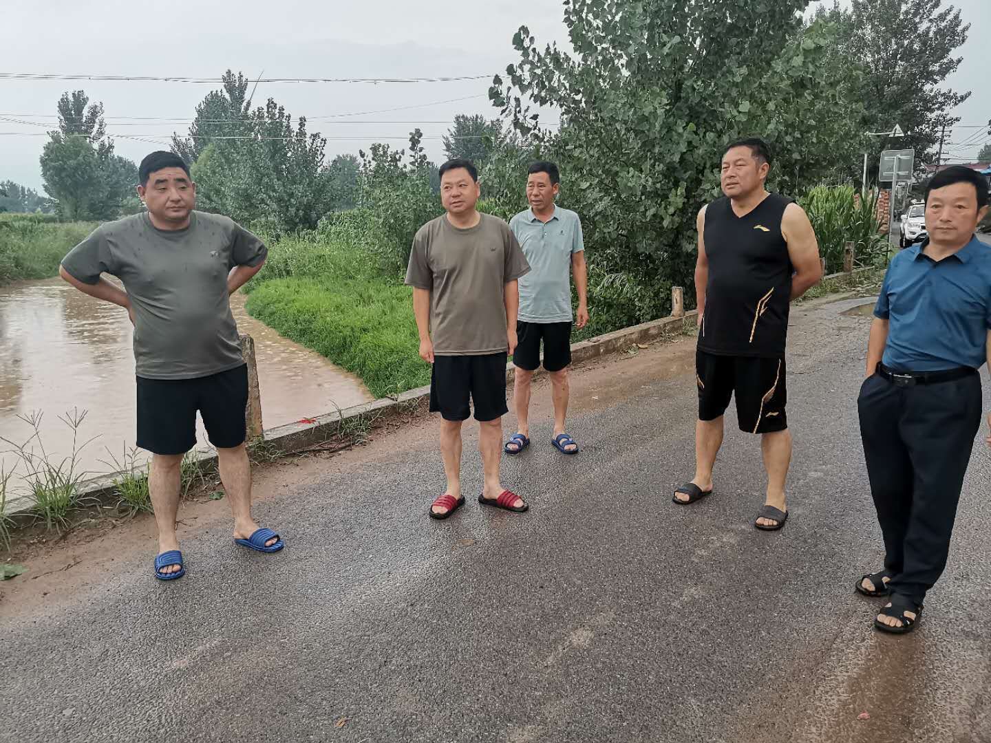 汛情|暴雨来袭，杞县泥沟乡全乡人民一起抗击汛情
