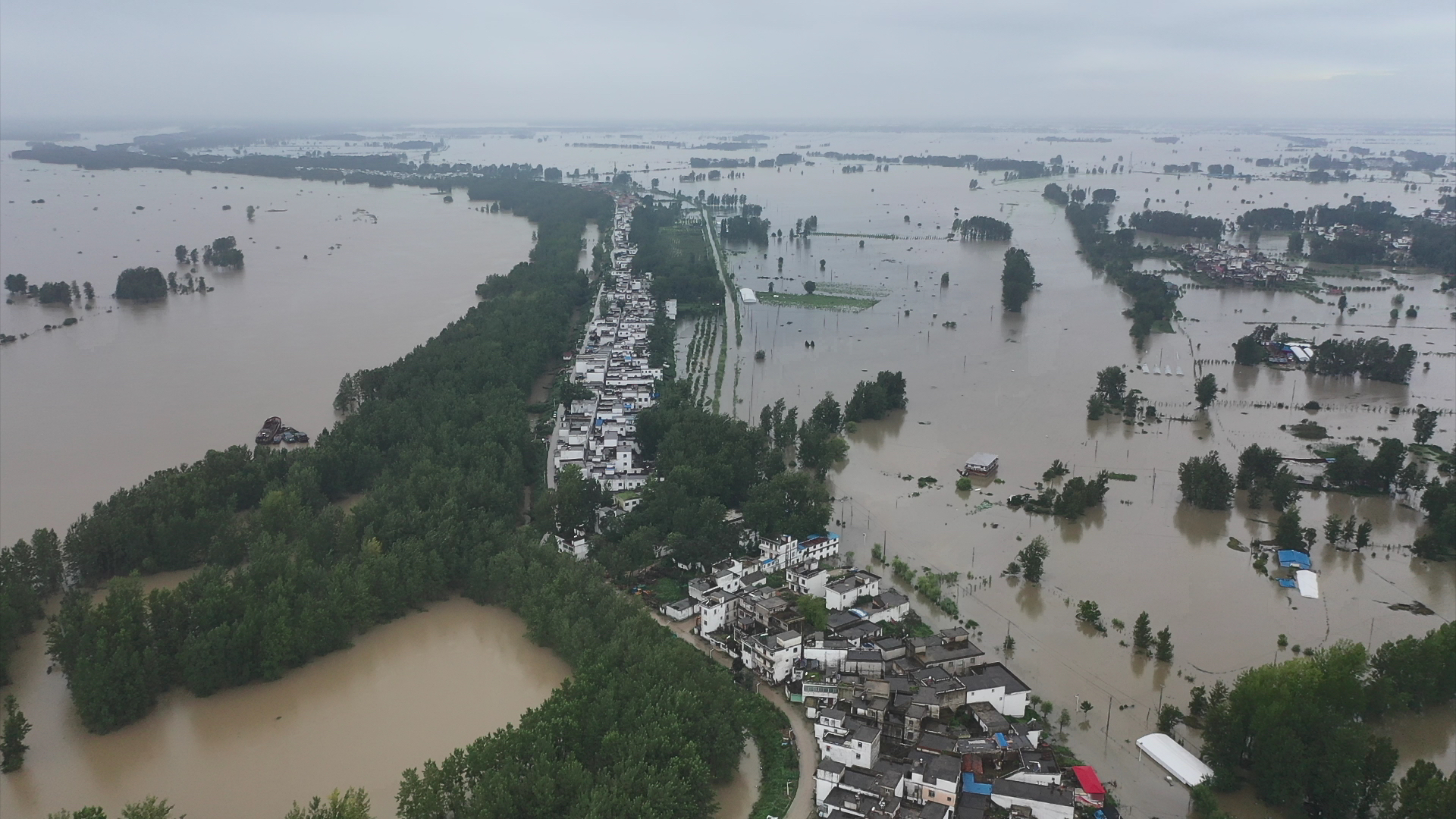 篮球架|探访淮河蒙洼蓄洪区深处：篮球架“漂”水上