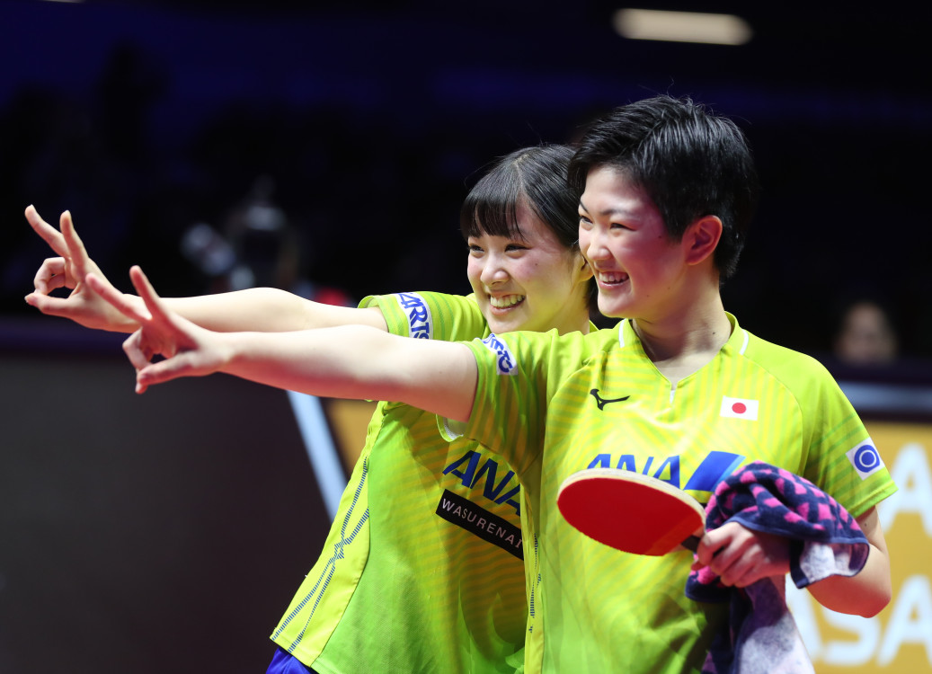 一黑到底将中国队挡在决赛门外这对日本青春组合拿下女双冠军