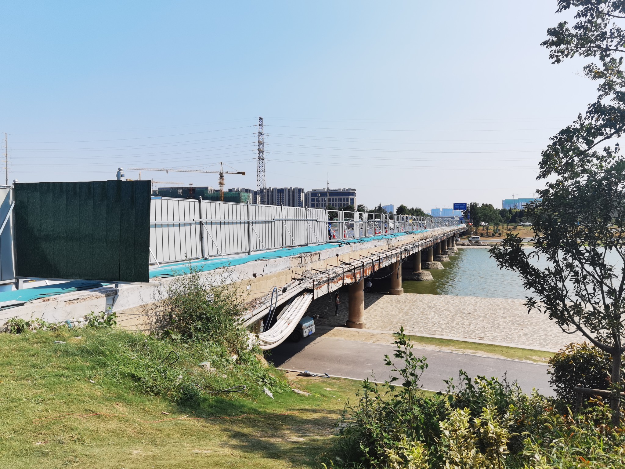 鄭州花園路賈魯河橋有施工動靜了? 惠濟區住建局回應！