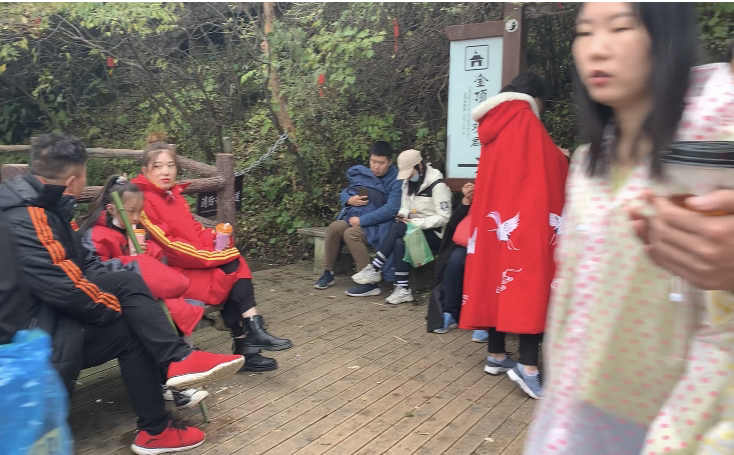 |下冰雹！河南这个地方“一秒入冬”，游客用棉衣怀揣宠物狗