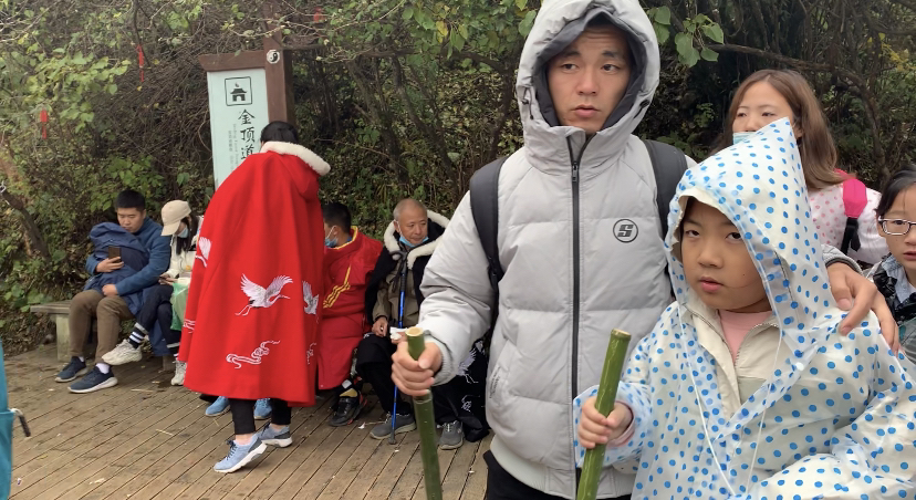 |下冰雹！河南这个地方“一秒入冬”，游客用棉衣怀揣宠物狗