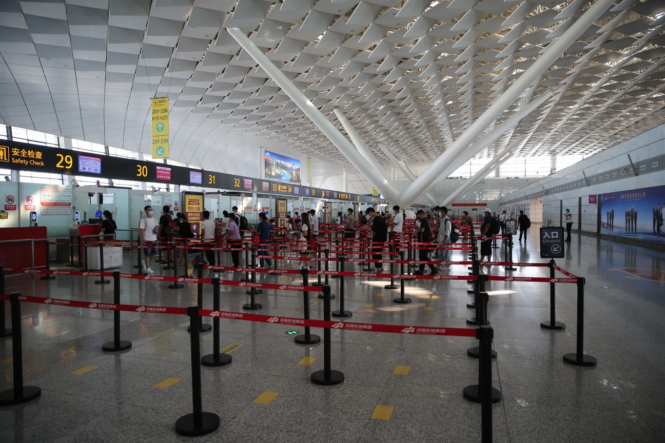 郑州机场全面落实疫情防控举措确保航站楼空调系统新风百分百开启