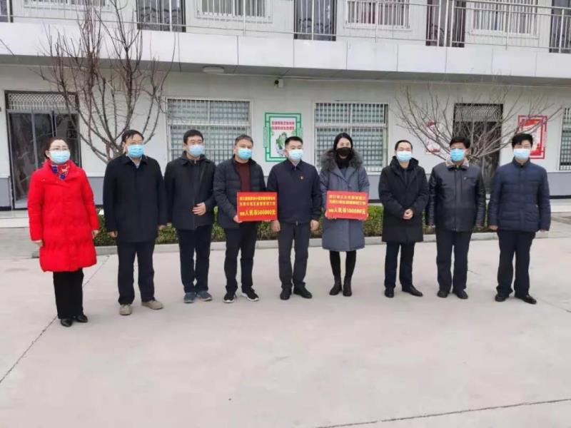战”疫“中彰显担当！蓝城·桃李春风捐资60万助力疫情防控