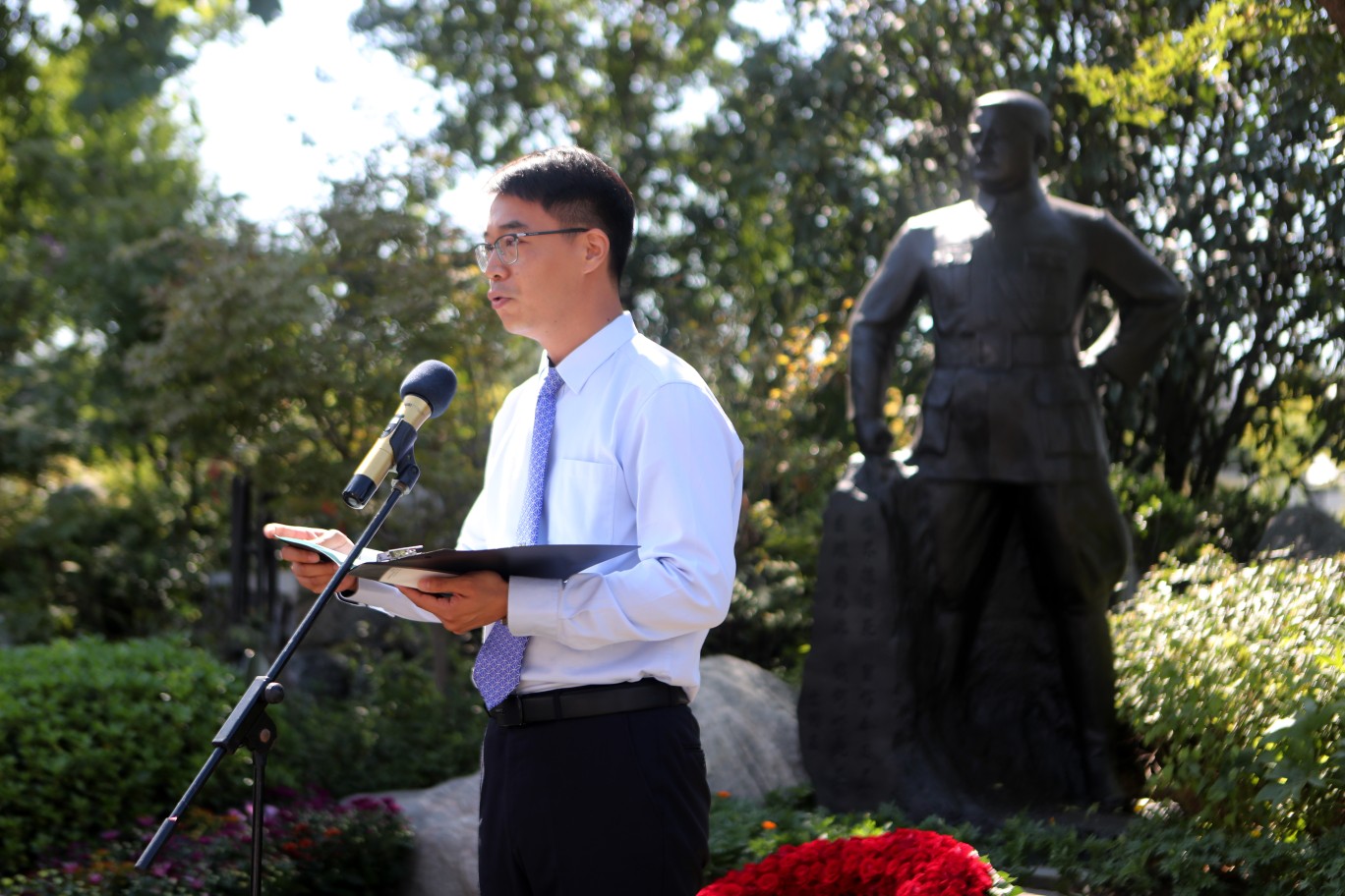 吉鸿昌|抗日民族英雄吉鸿昌将军纪念像落成揭幕