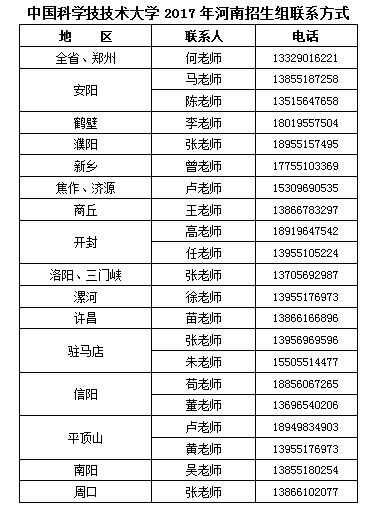 【高招访谈】何克东：中科大计划在河南招101人 750名以上的考生被录取的希望较大