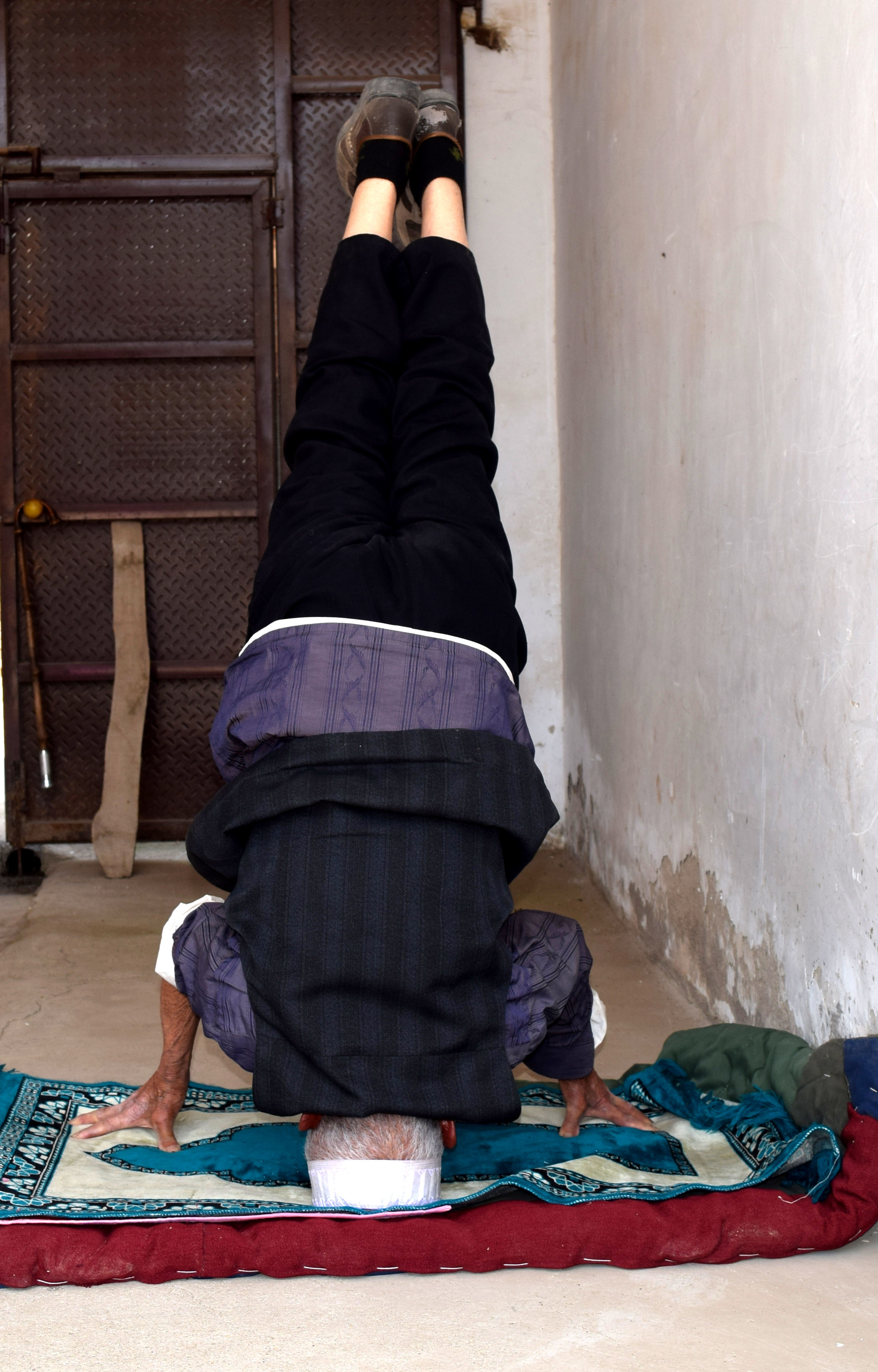 商丘97岁老人倒挂金钩不喘不吁他的长寿秘诀很简单