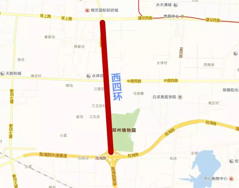 郑州西四环陇海西路至建设路因施工封闭473天