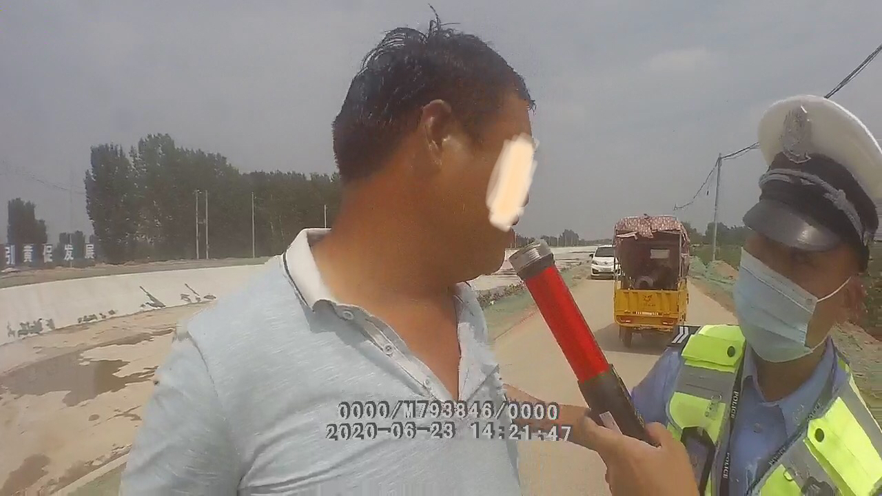 中牟中牟一司机上次醉驾判决还未执行，这次又醉驾被抓现行