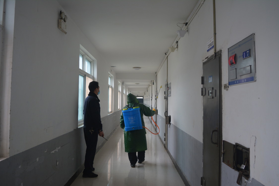 2月14日,大河报61大河客户端记者从周口市看守所获悉,这里的防疫