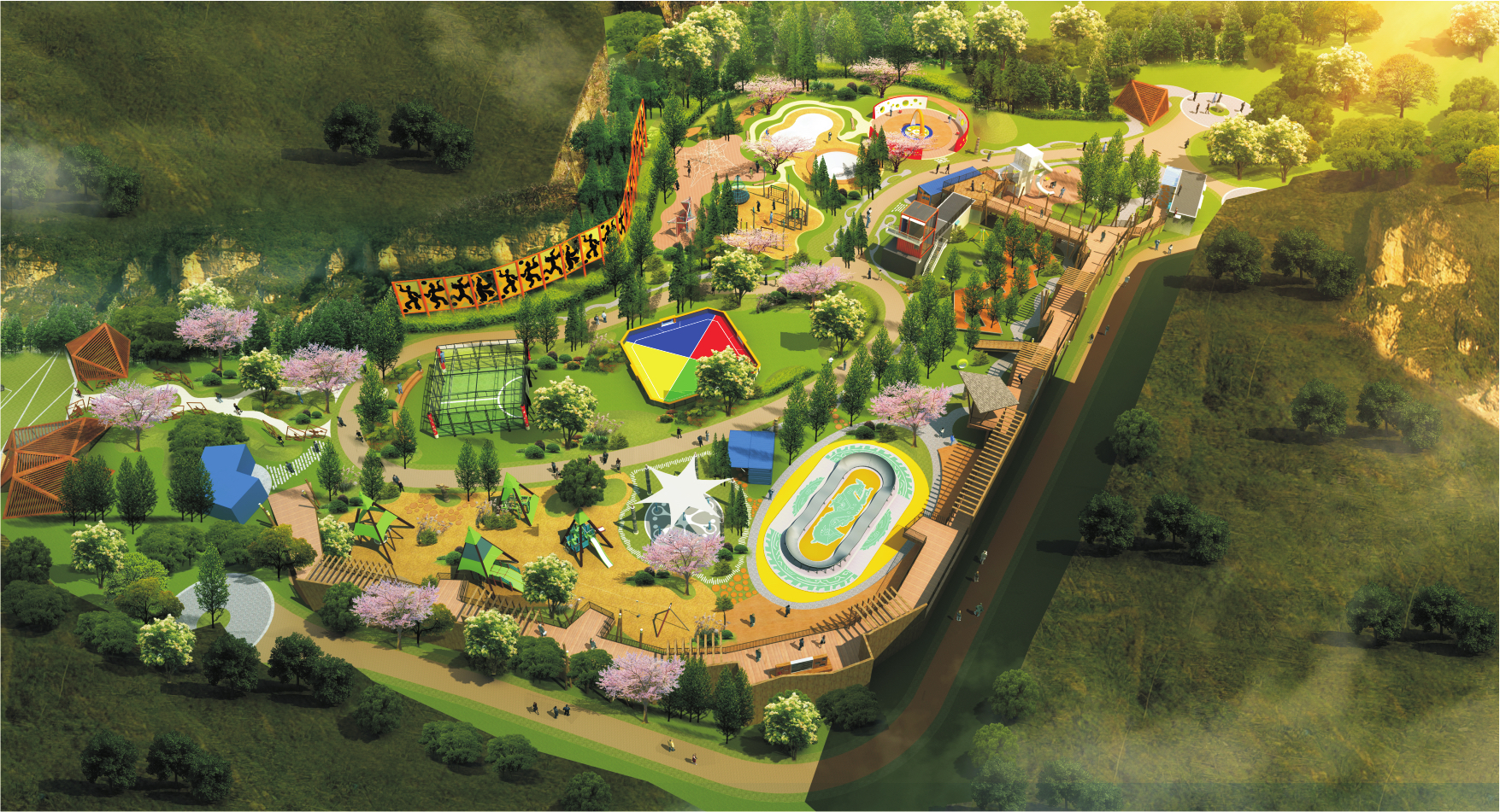 郑州人十一长假又添新去处!二七区建业足球小镇今日开园