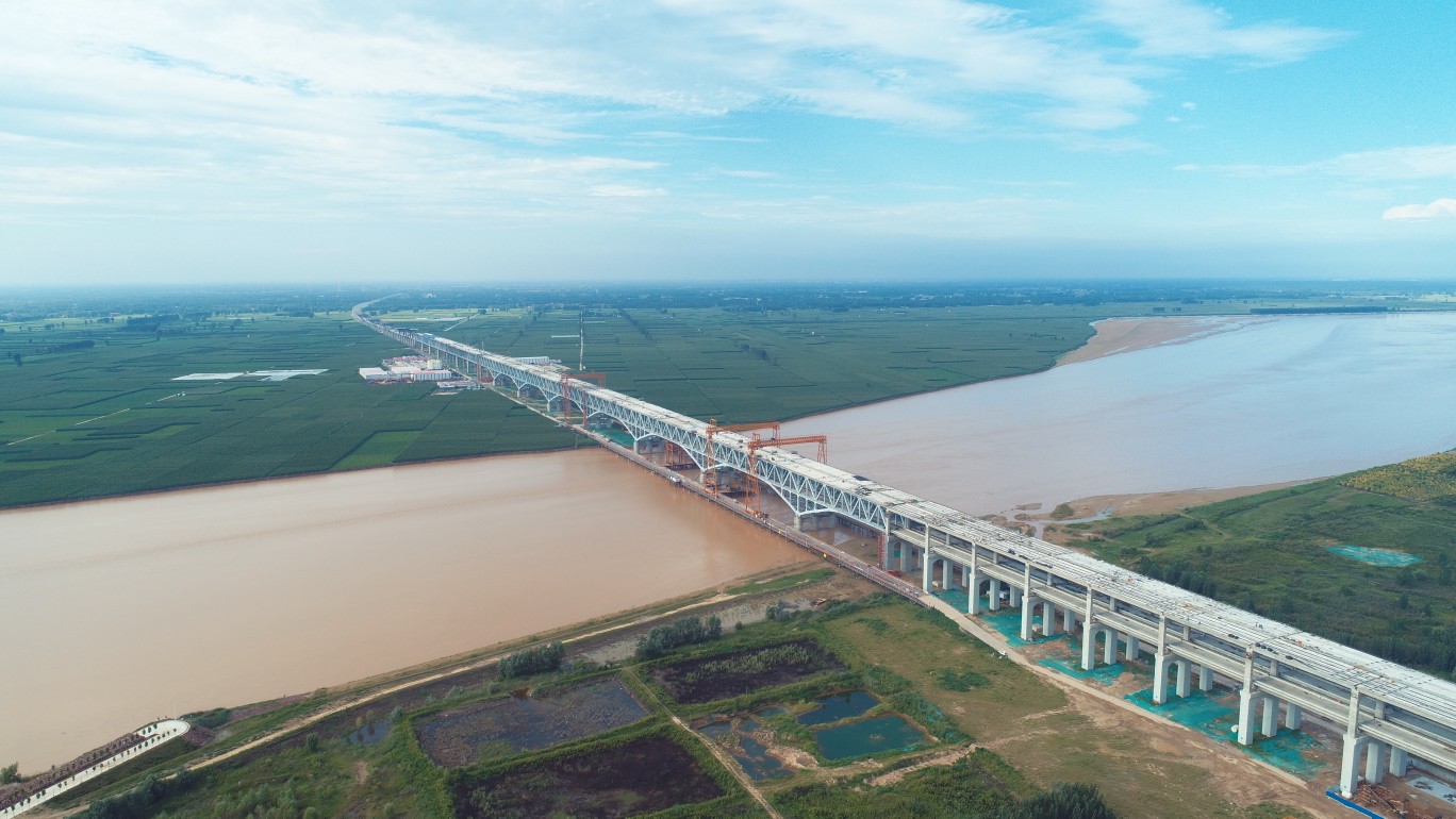 东明黄河铁路大桥简介图片