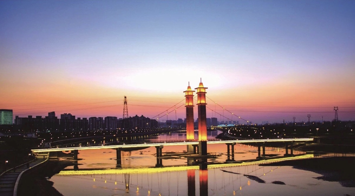 贾鲁河治理工程中牟段全部完成啦看看中牟这张新名片