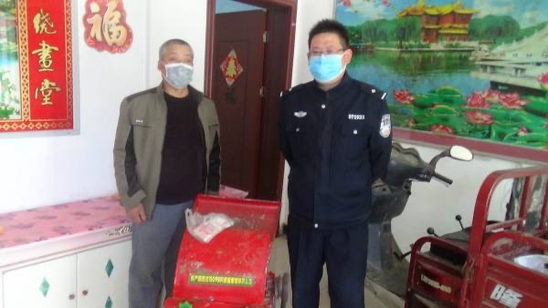 『项城』村民遇到离奇“盗窃案” 项城民警地毯式搜索