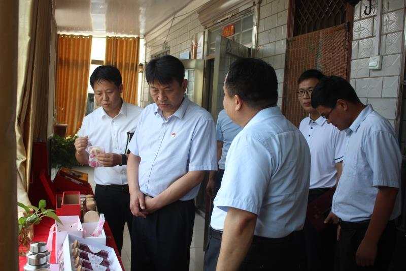 通许县委书记李丹到厉庄乡调研扶贫攻坚,产业发展