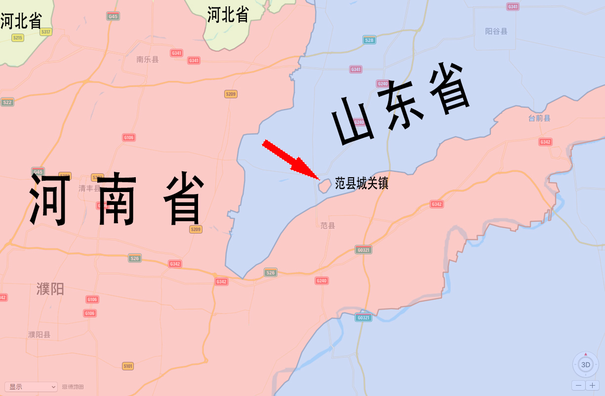 山东河南交界地图图片图片