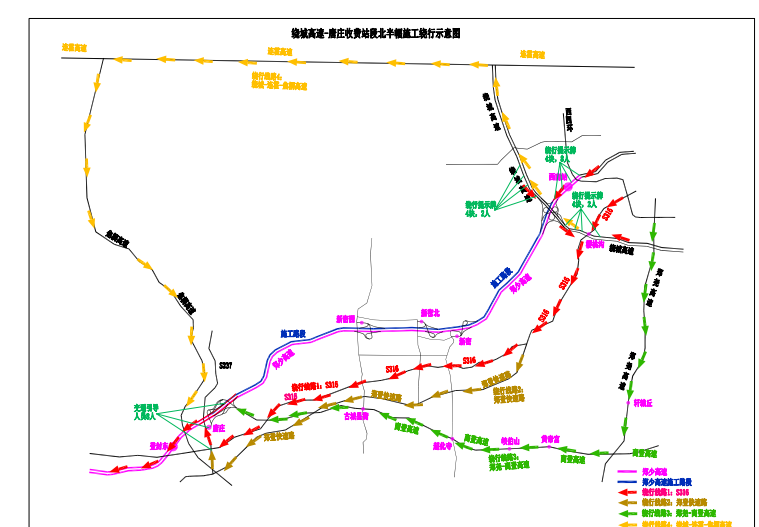 登封|提醒丨郑州到登封车辆注意：此路段即将施工，请绕行!