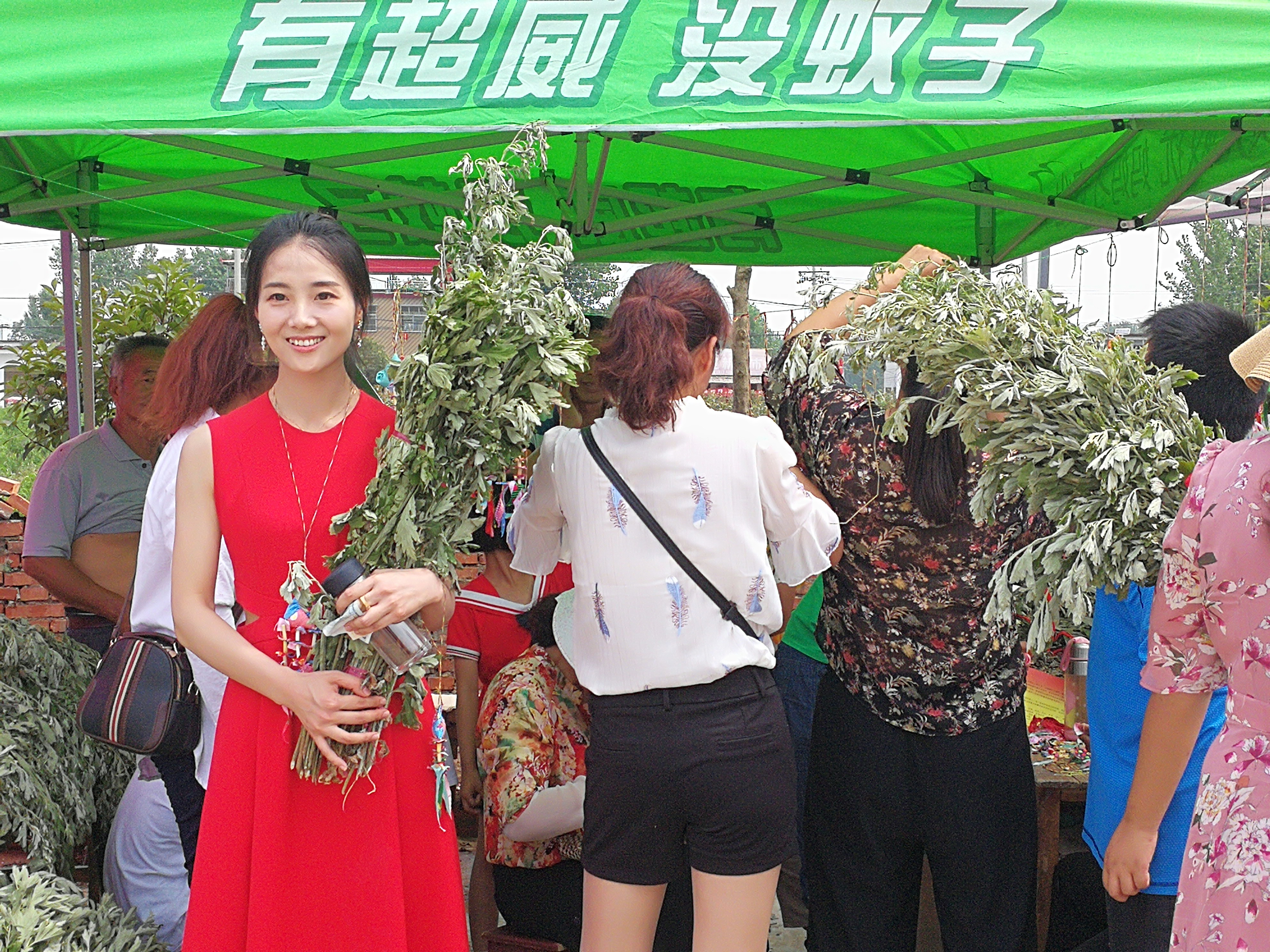 驻马店一山乡—— 端午节 起“艾”集