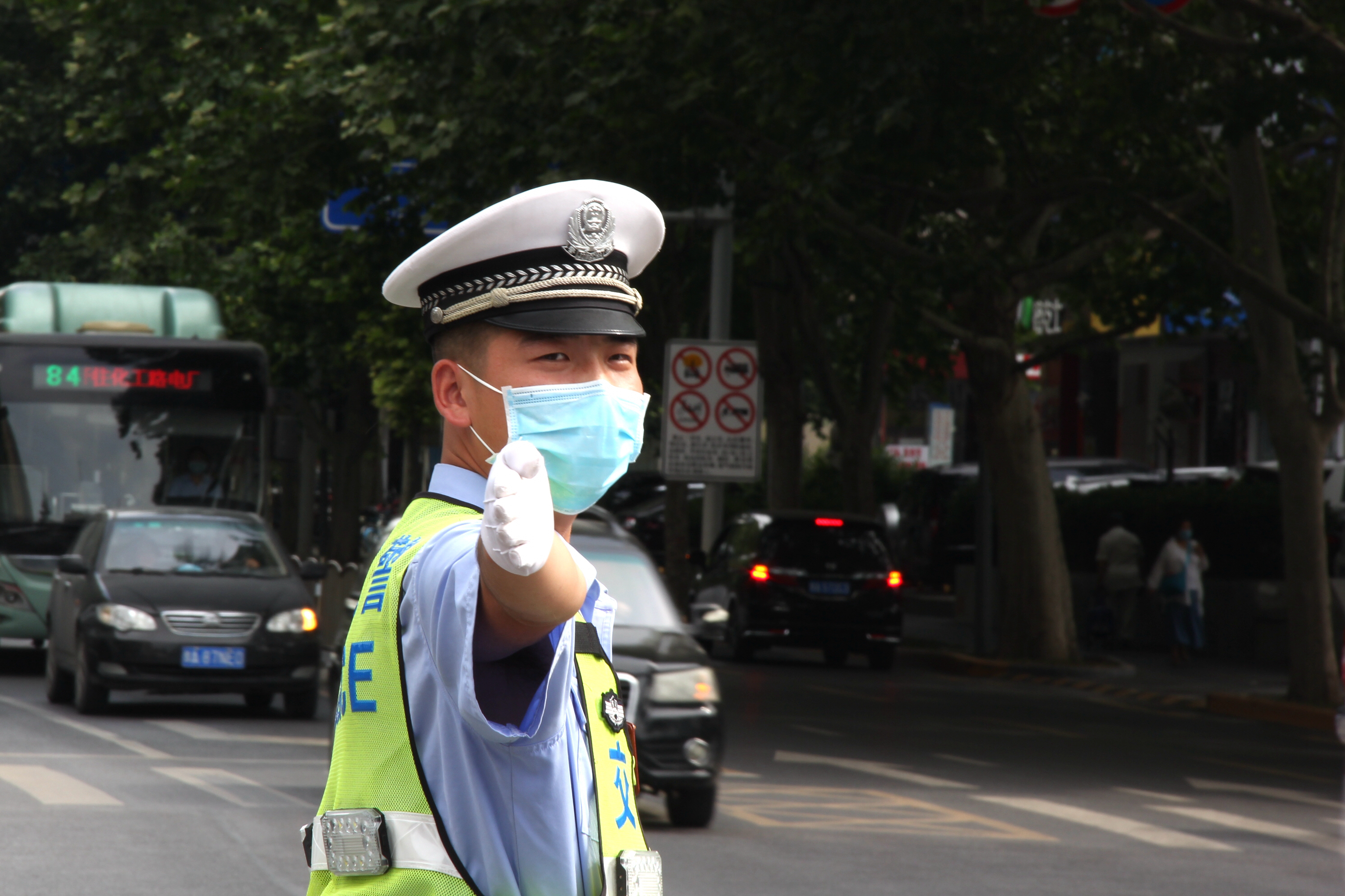 交警专用口罩图片